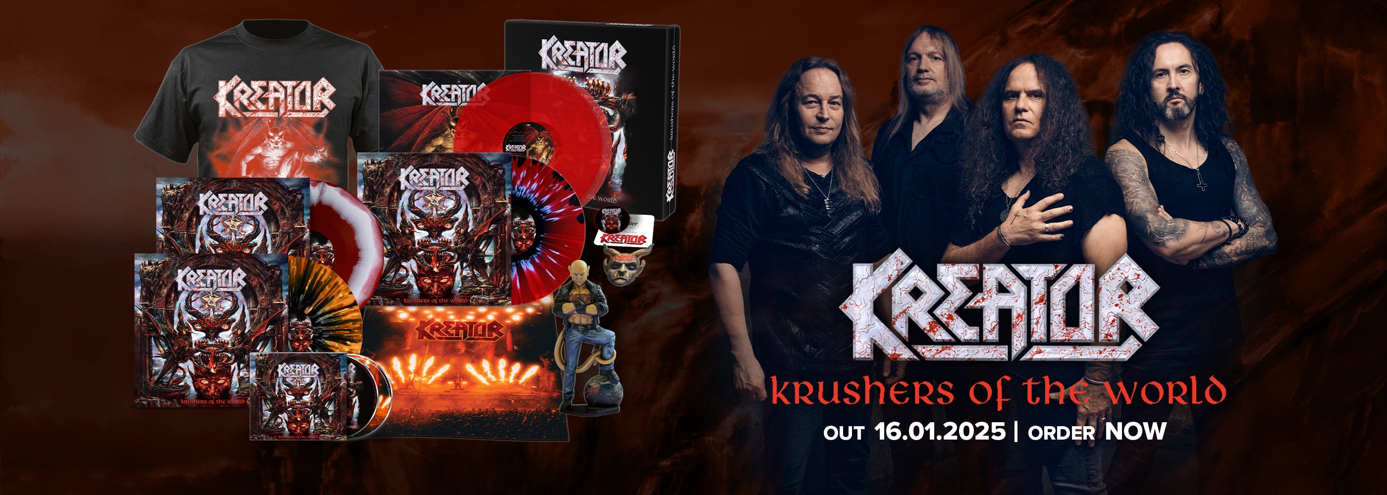 KREATOR - Krushers Of The World