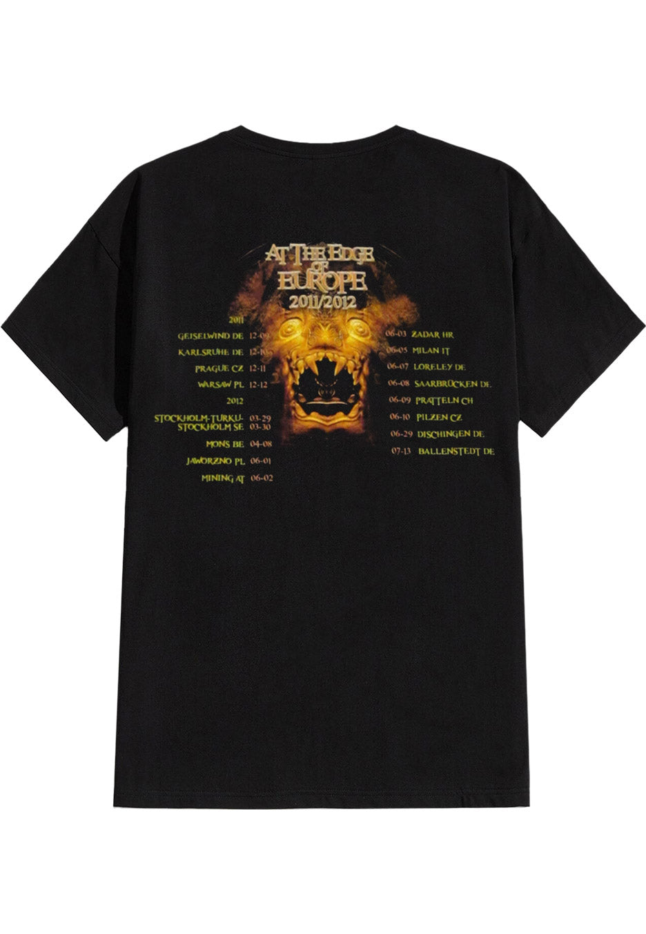 Blind Guardian - Temple Tour 2011/2012 - T-Shirt | Neutral-Image
