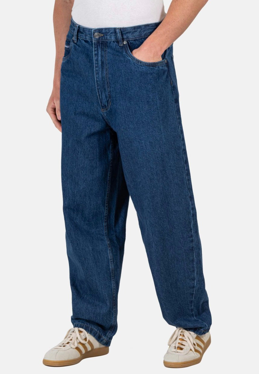 REELL Baggy Dark Stone Wash Jeans Nuclear Blast