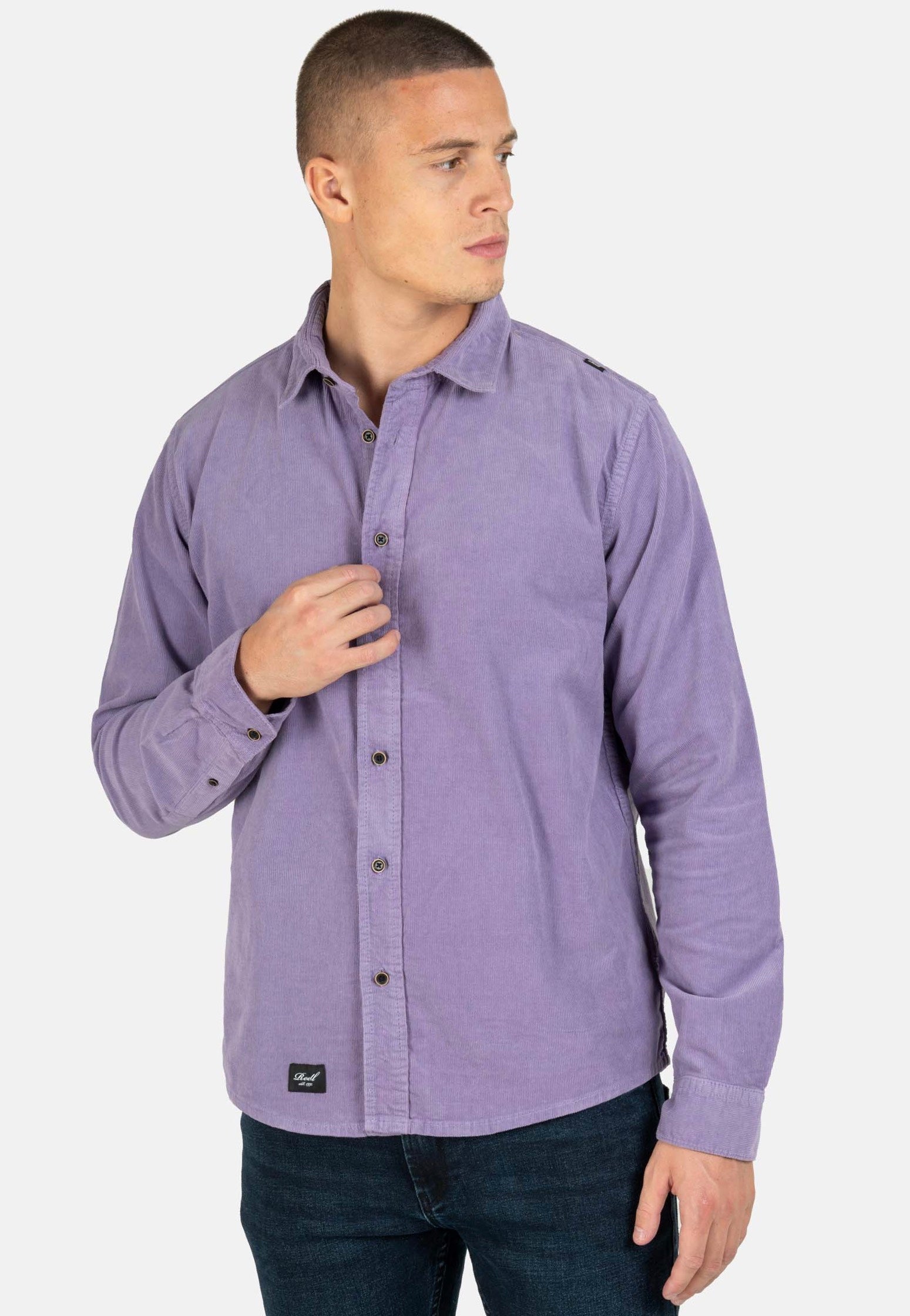 REELL - Strike Lavender Purple - Shirt | Men-Image