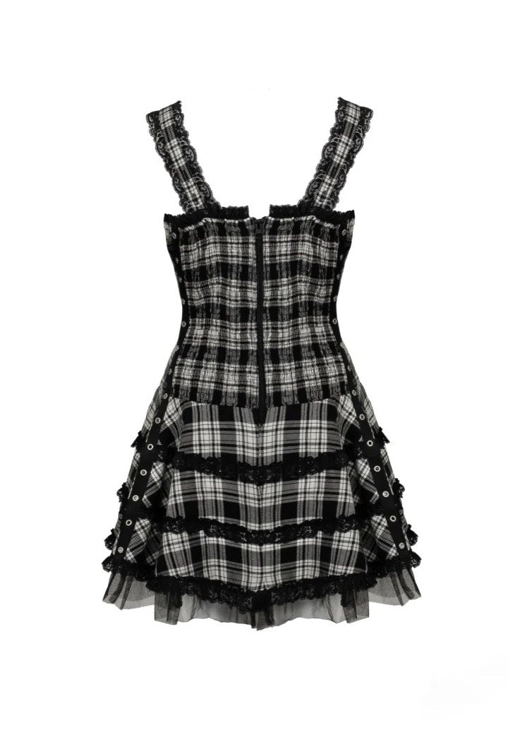 Hellbunny - Harley Tartan - Dress | Women-Image