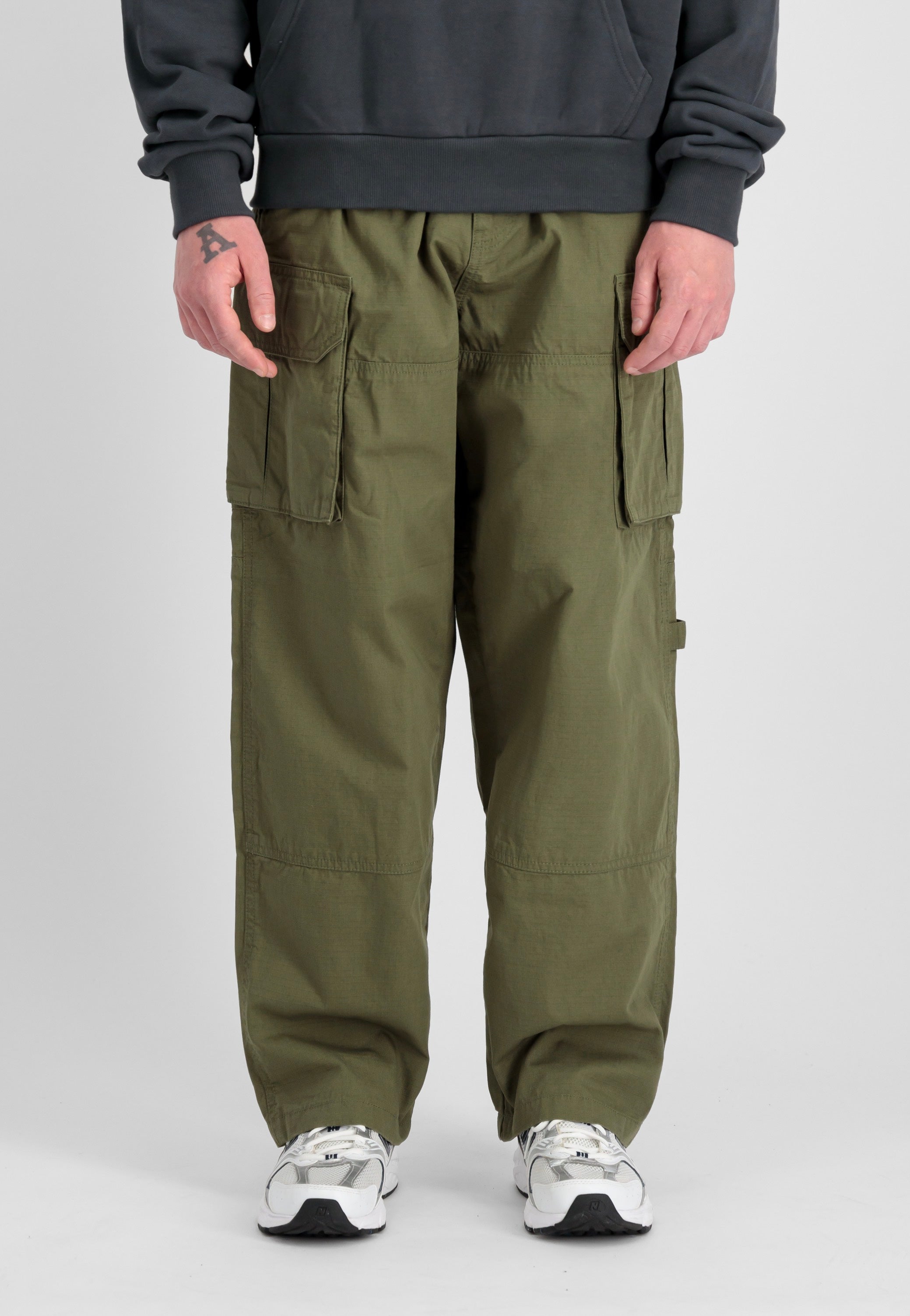 Alpha Industries - Ripstop Patchwork Dark Olive - Pants | Nuclear