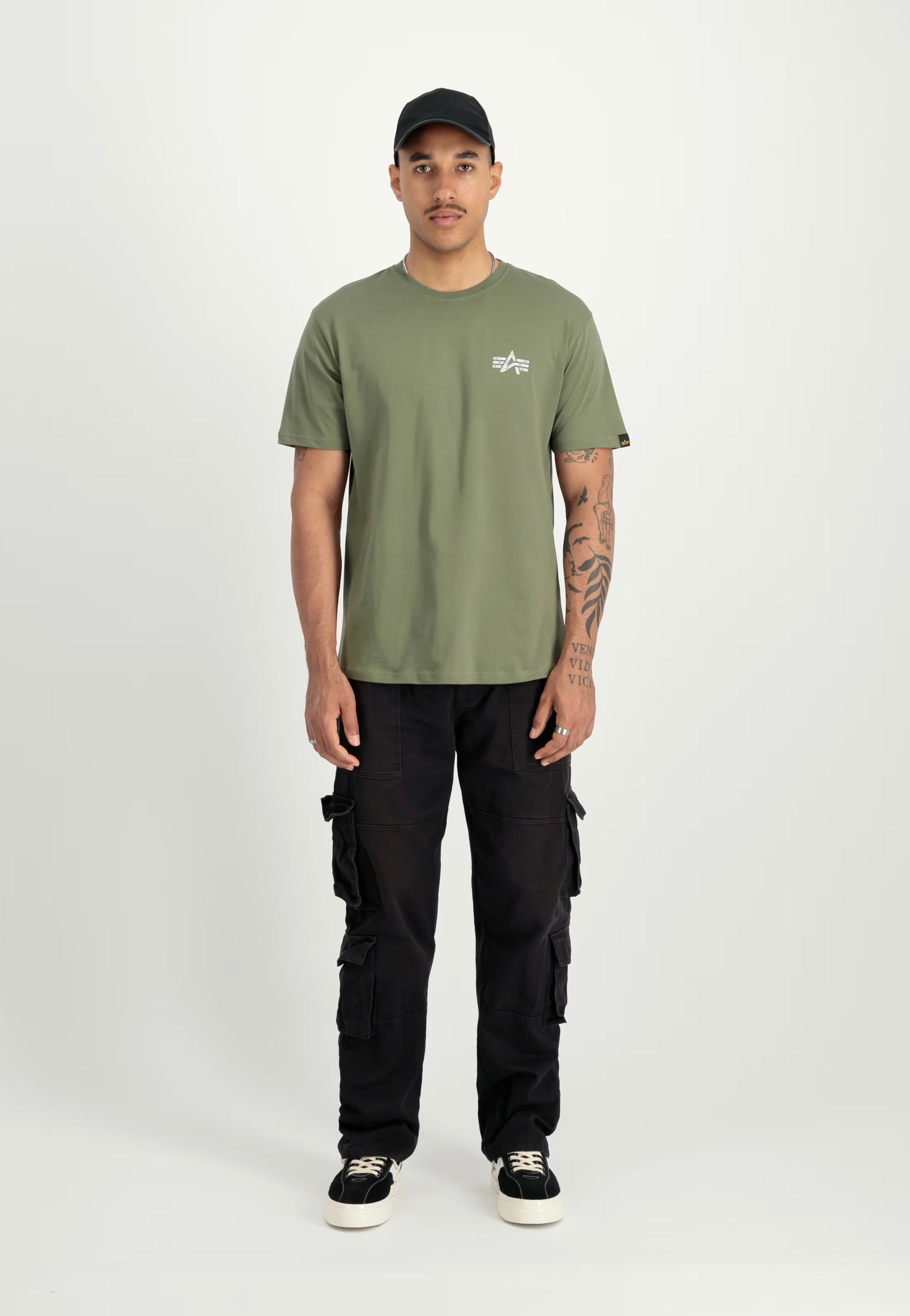 Alpha Industries - Signature BP Kaki - T-Shirt | Men-Image
