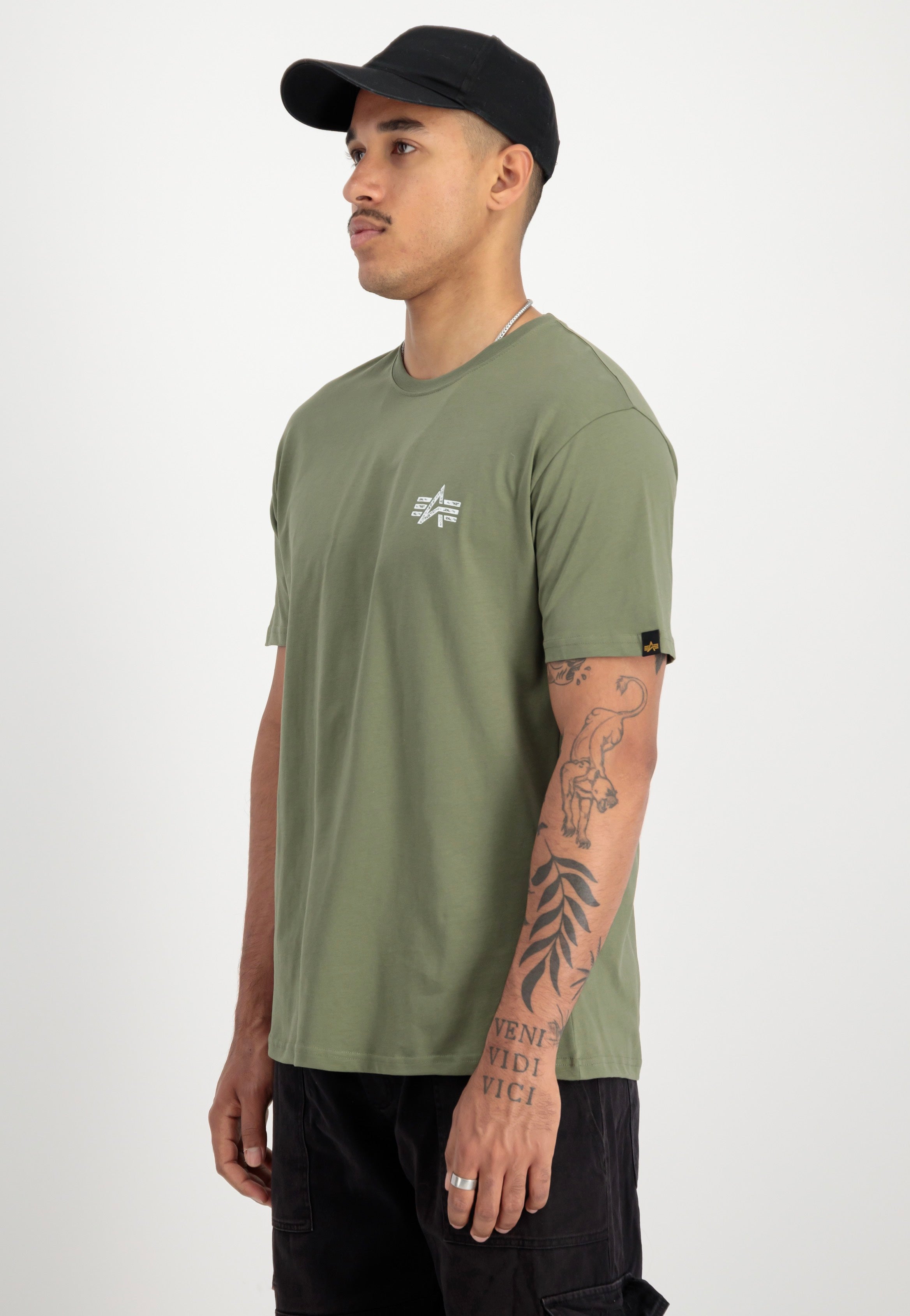 Alpha Industries - Signature BP Kaki - T-Shirt | Men-Image