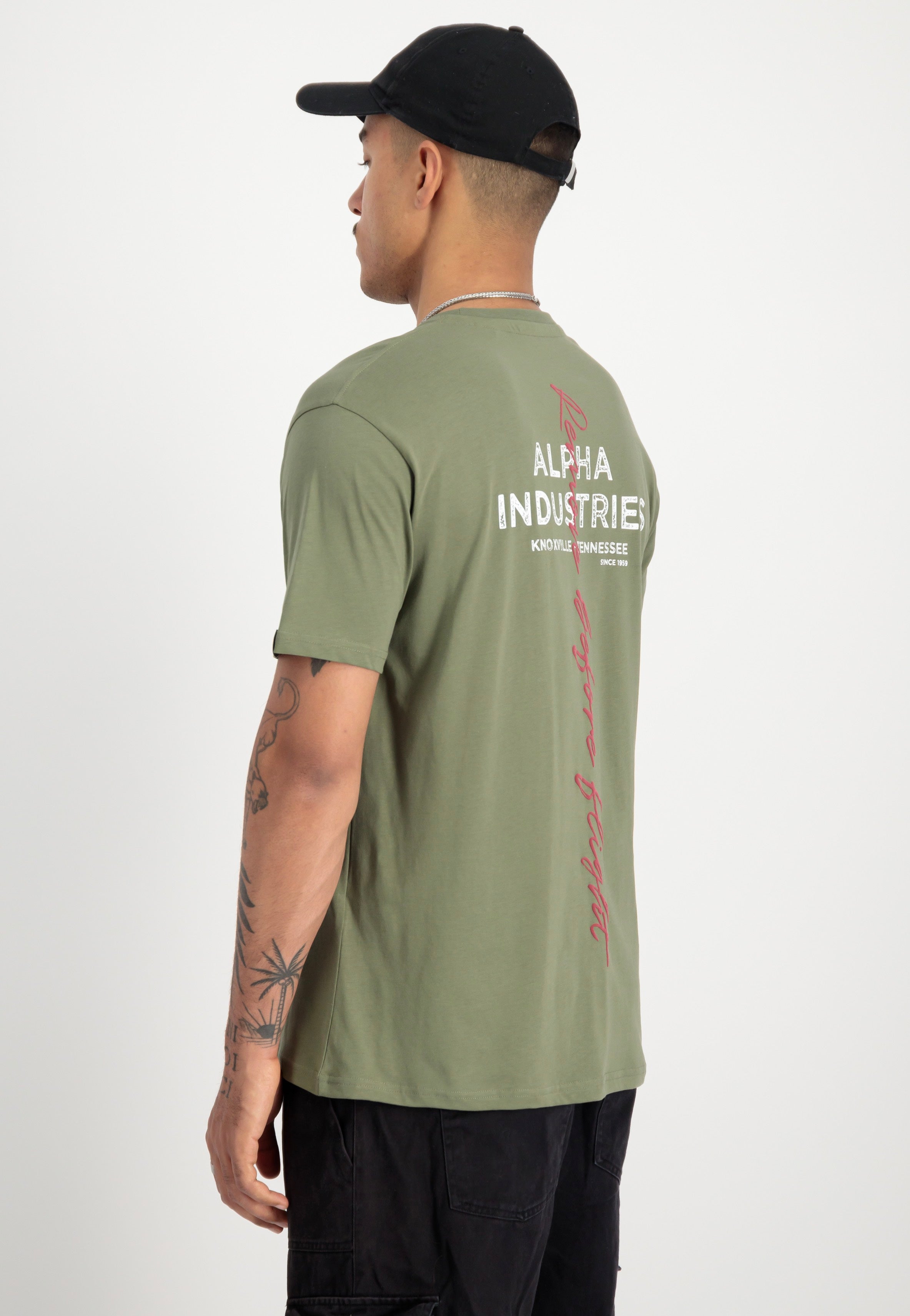 Alpha Industries - Signature BP Kaki - T-Shirt | Men-Image