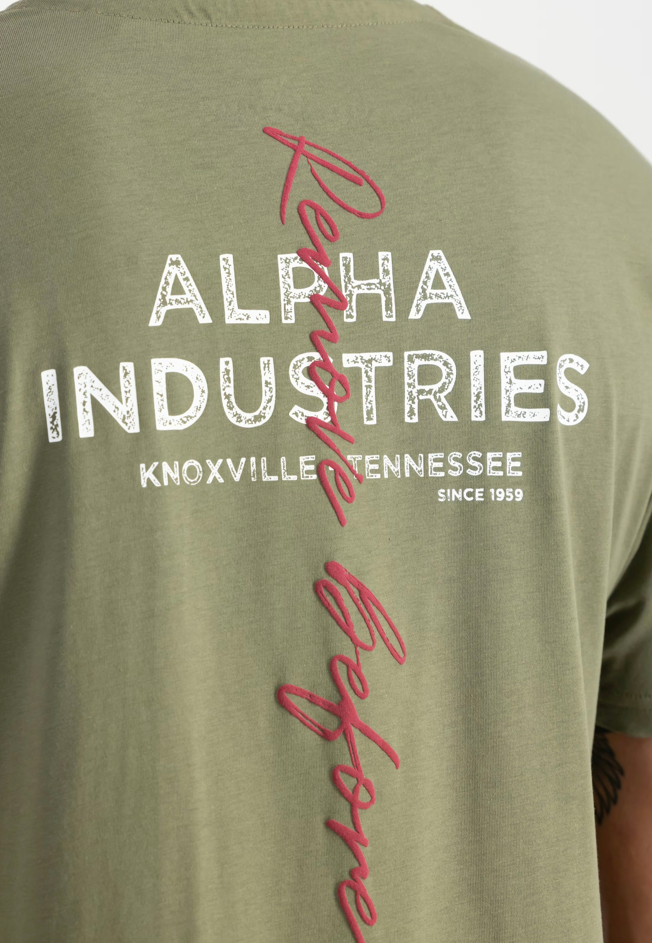 Alpha Industries - Signature BP Kaki - T-Shirt | Men-Image