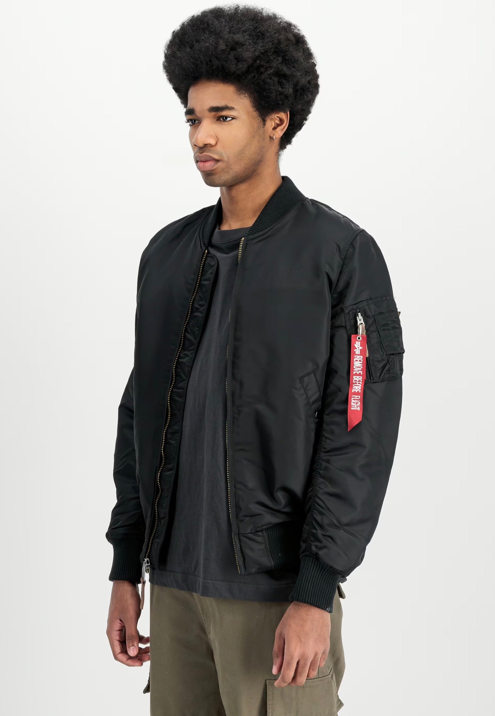 Alpha Industries - MA 1 VF 59 Long Black - Jacket | Men-Image