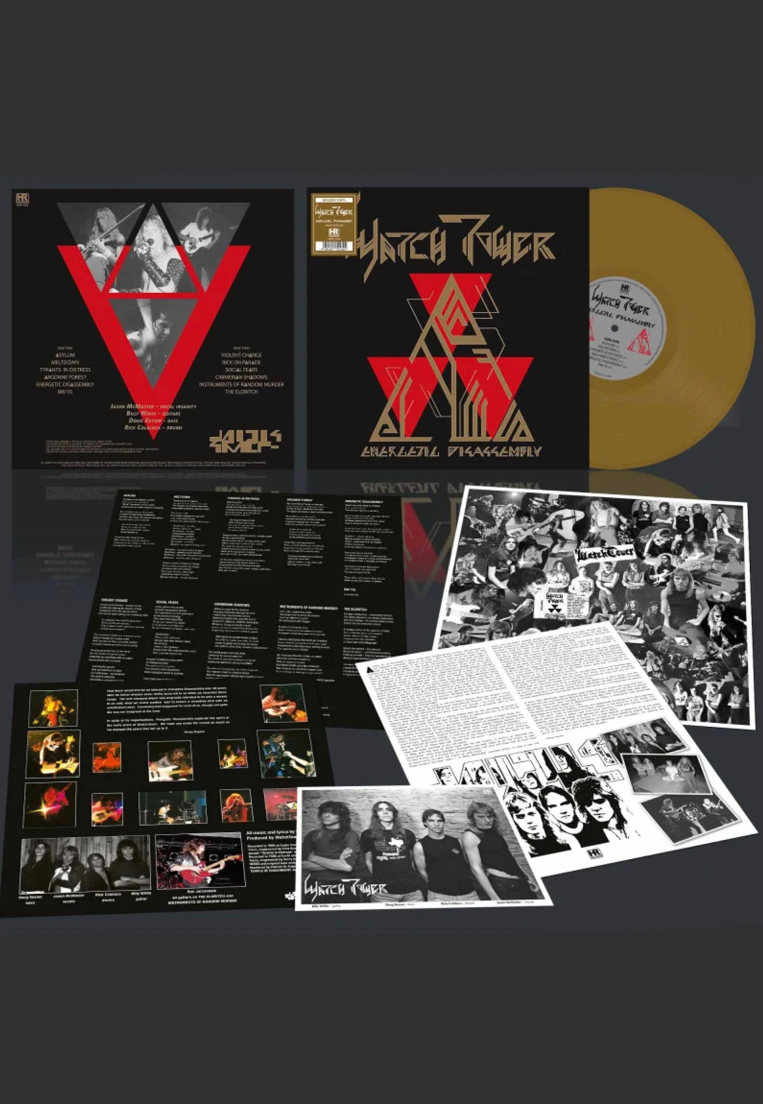 Watchtower - Energetic Disassembly (2024 Remix) Ltd. Gold - Colored Vinyl | Neutral-Image