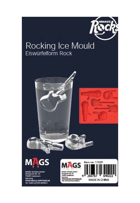 Winkee Rocks - Rock Red - Ice Cube Tray | Neutral-Image
