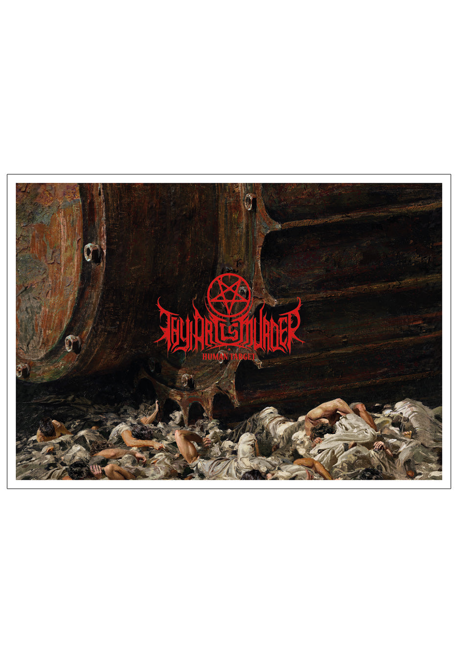 Thy Art Is Murder - Human Target - Poster | Nuclear Blast
