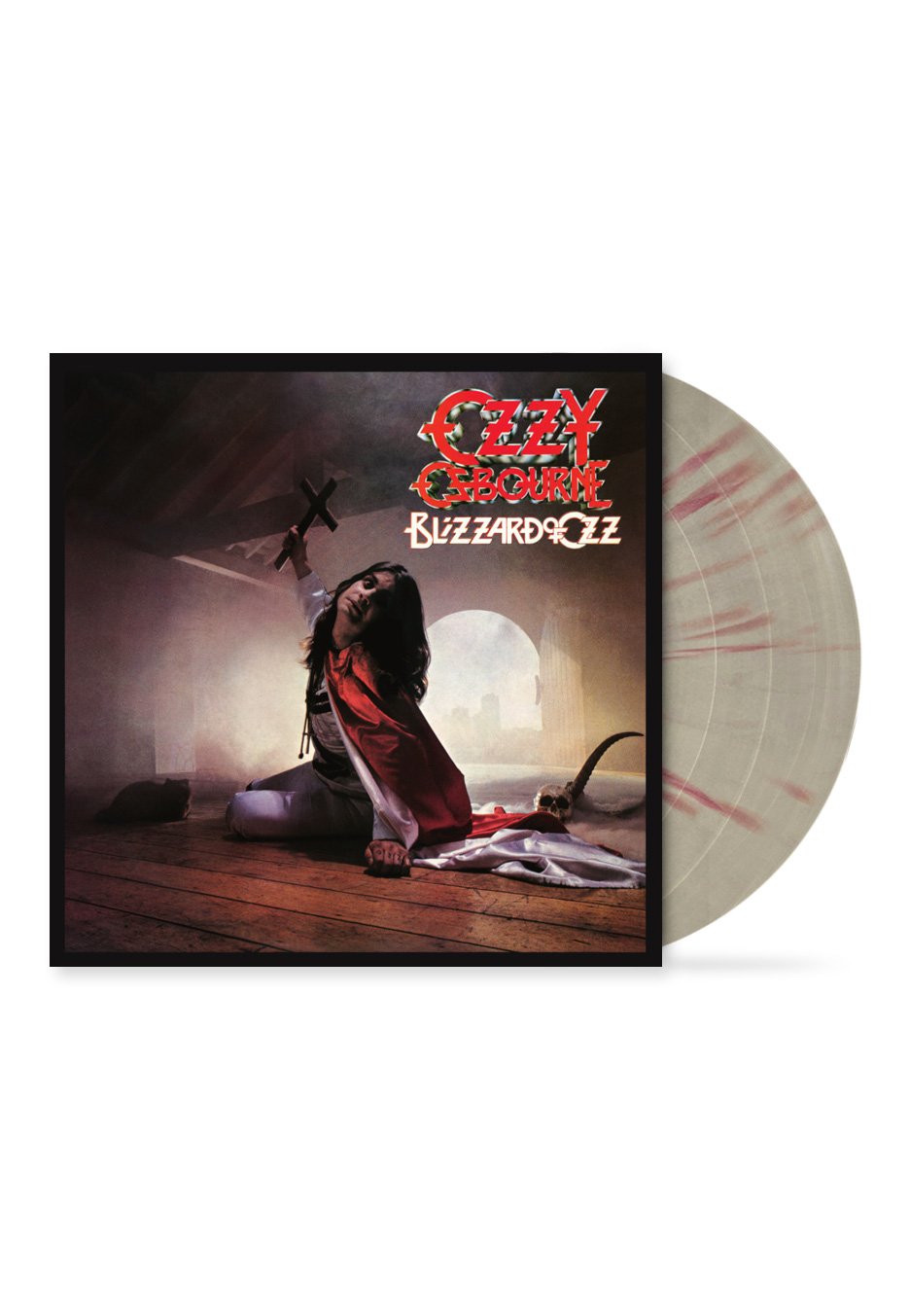 Ozzy Osbourne - Blizzard Of Ozz Red Swirls - Colored Vinyl