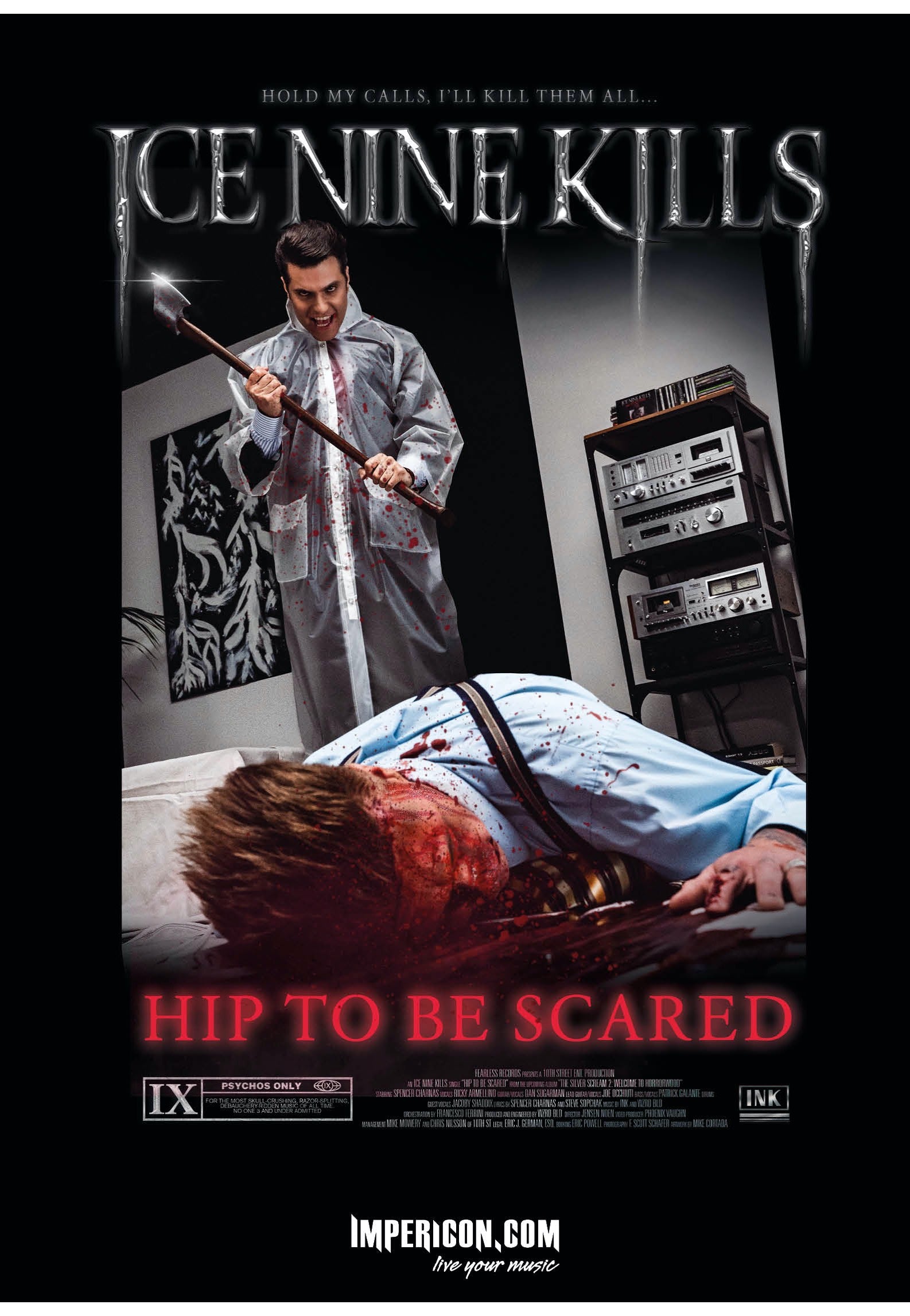 Ice Nine Kills - Hold My Calls A2 - Poster | Neutral-Image