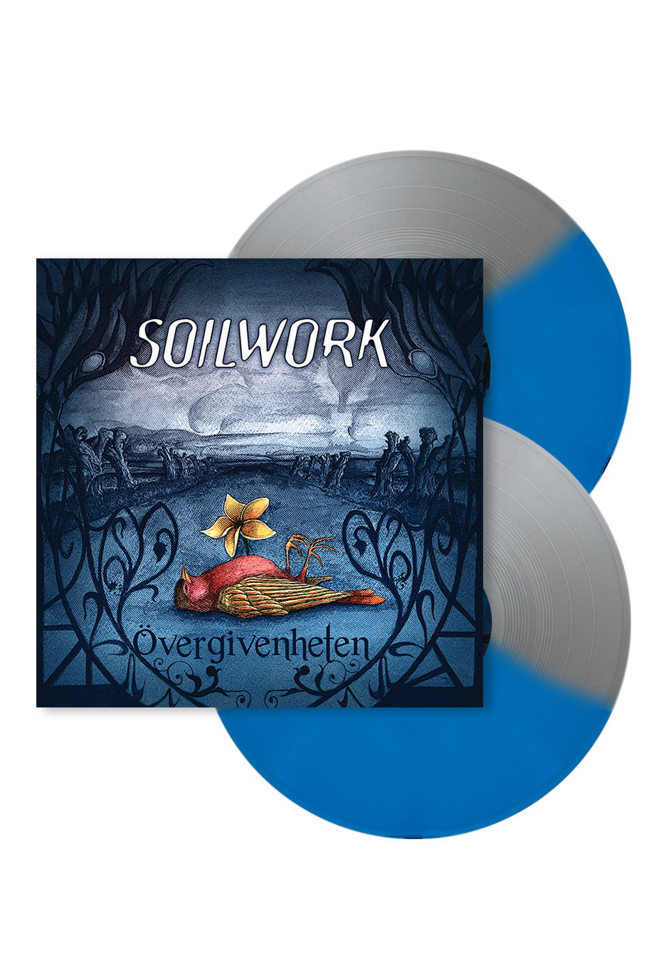 Soilwork - Övergivenheten Ltd. Blue/Silver Split - Colored 2 Vinyl