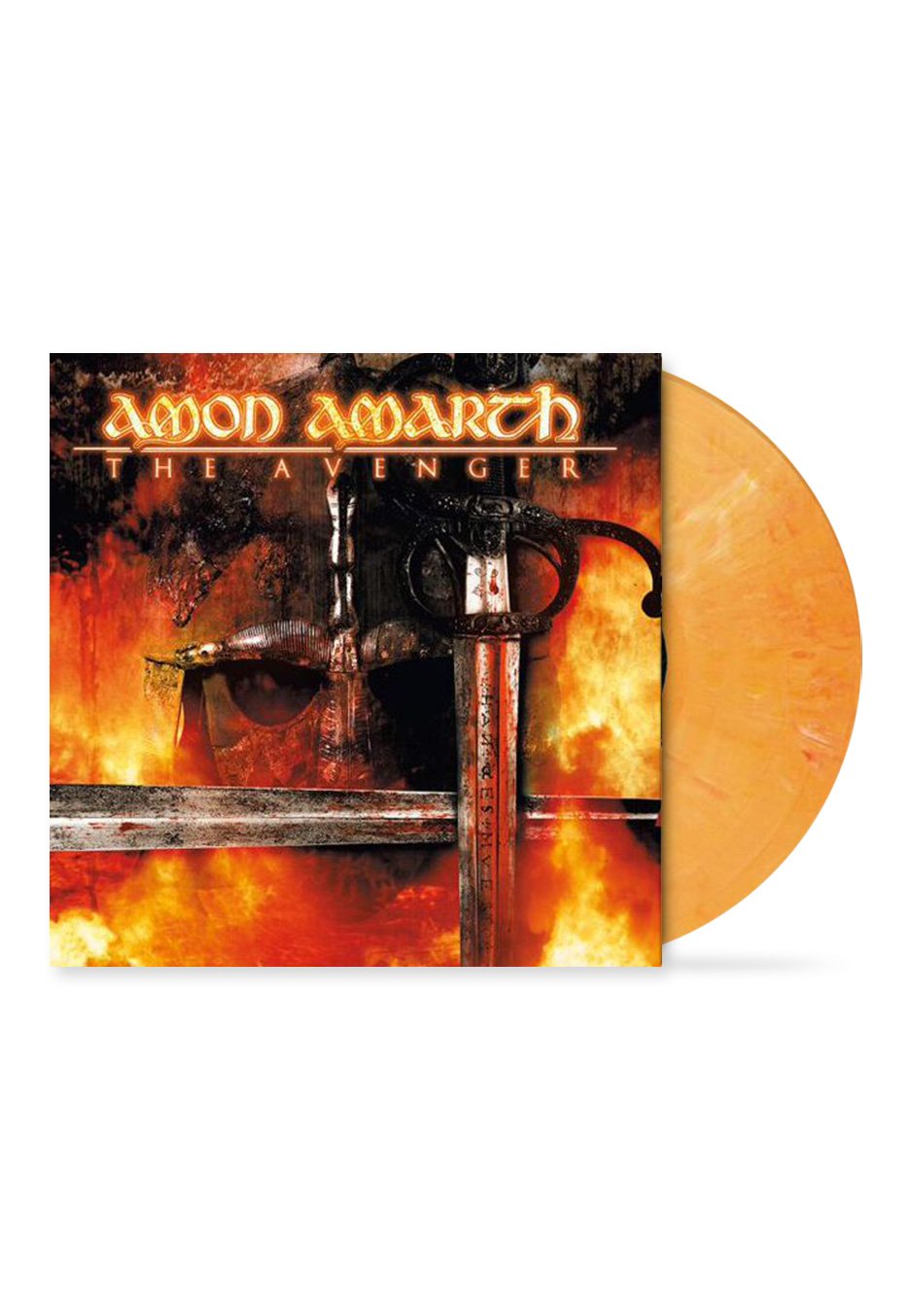 Amon Amarth - The Avenger Pastel Orange - Marbled Vinyl