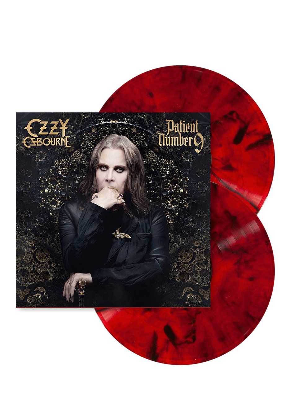 Ozzy Osbourne - Patient Number 9 Translucent Red/Black - Colored 2 Vinyl