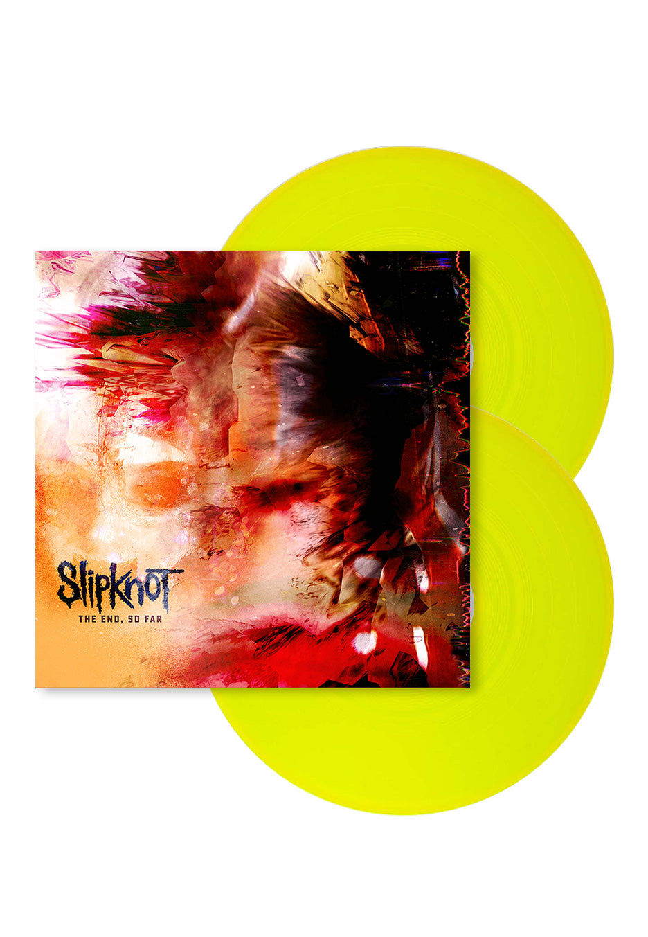 Slipknot - The End, So Far Ltd. Neon Yellow - Colored 2 Vinyl
