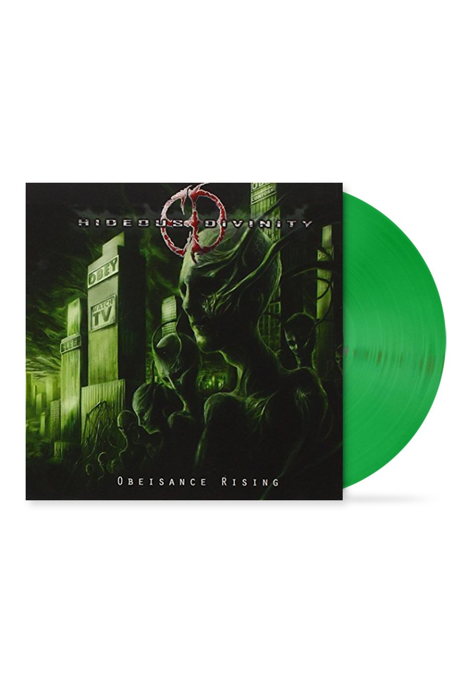 Hideous Divinity - Obeisance Rising Allen Green - Colored Vinyl