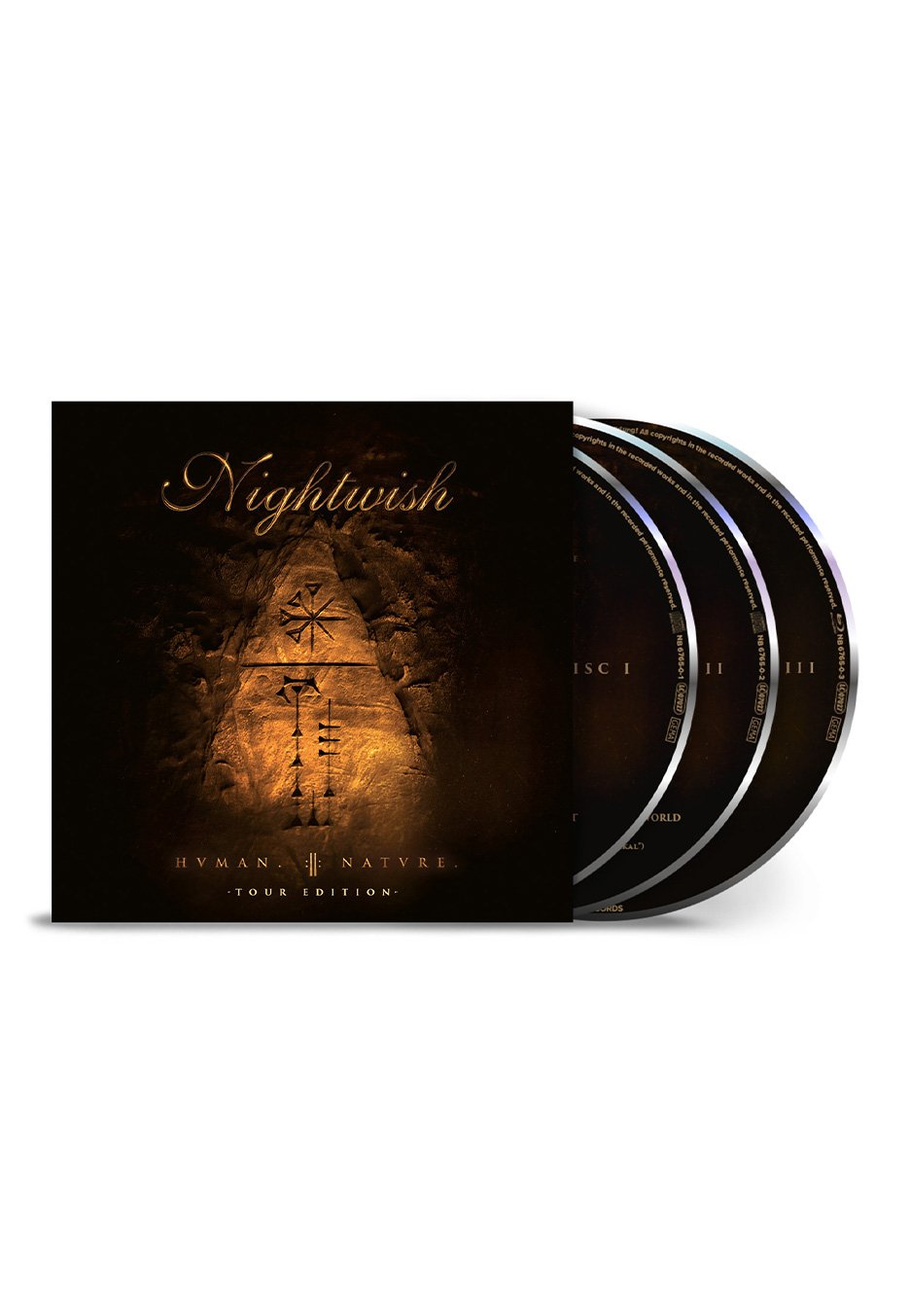 Nightwish - Human. :II: Nature. (Ltd. Tour Edition) - Digipak 2 CD + Blu Ray