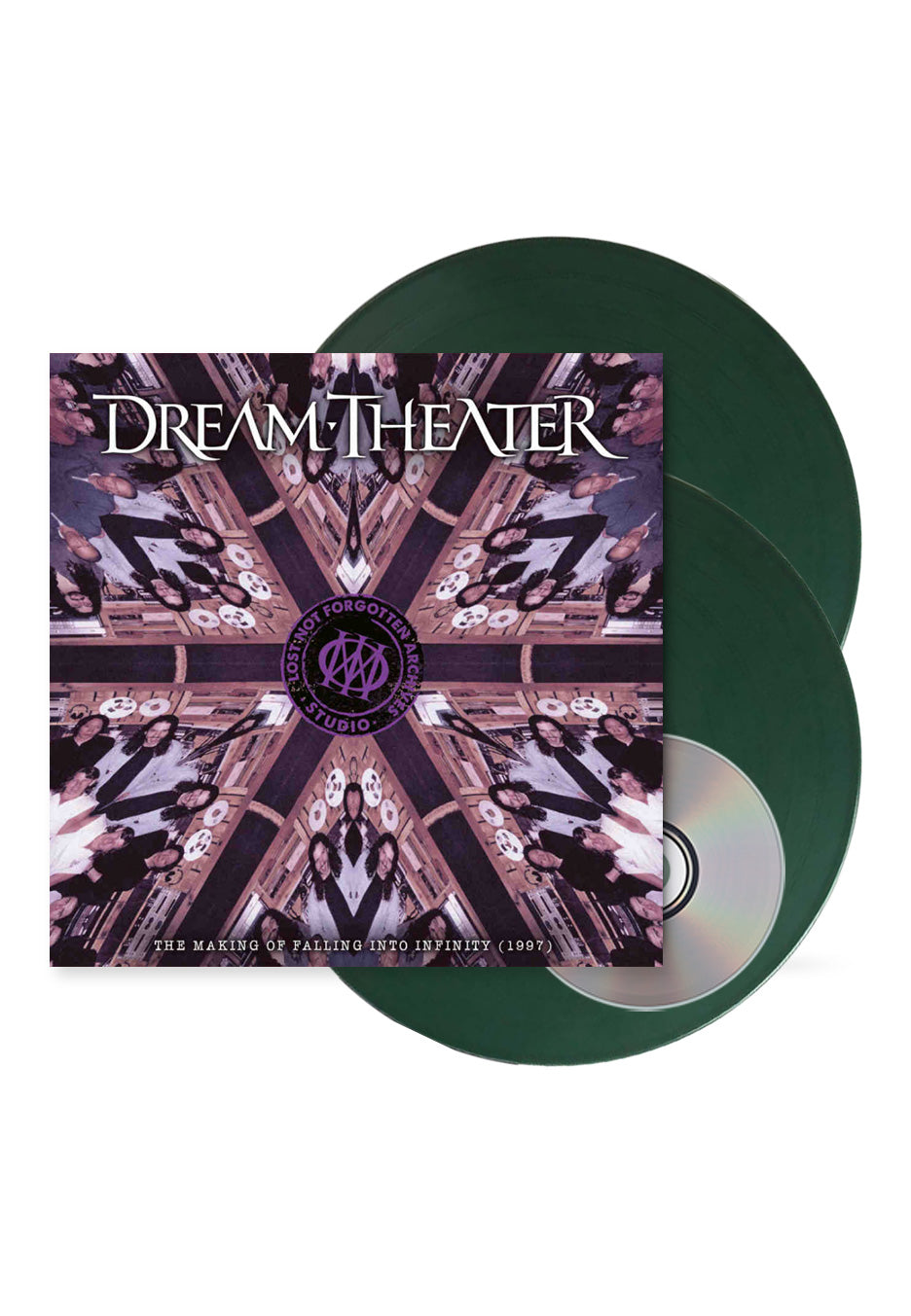 Dream Theater - Lost Not Forgotten Archives: The Making of Falling Into Infinity (1997) Green - Colored 2 Vinyl + CD | Neutral-Image