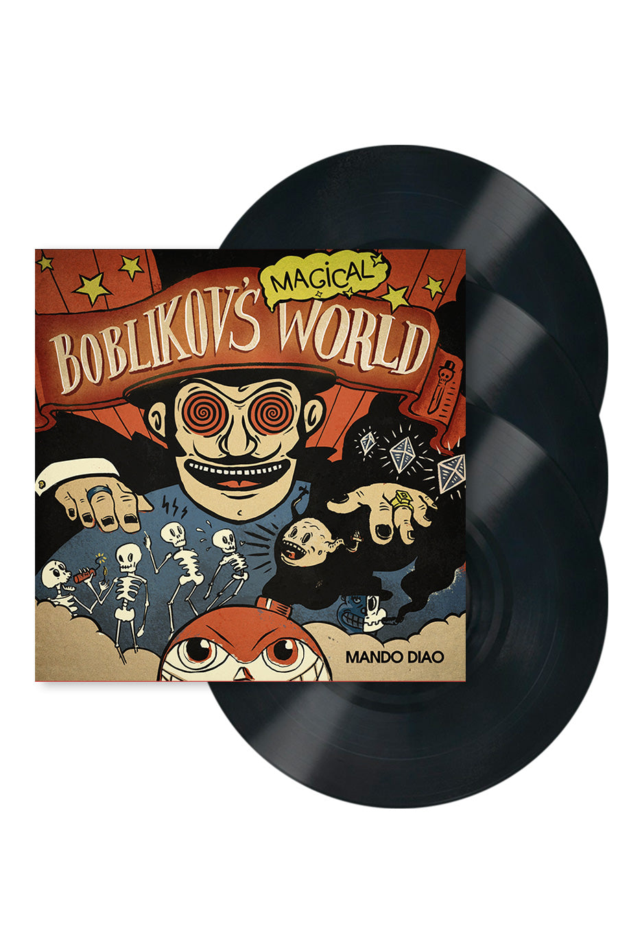 Mando Diao - Boblikov's Magical World Ltd. (The Vinyl Collection Vol.1-3) - 3 Vinyl | Neutral-Image