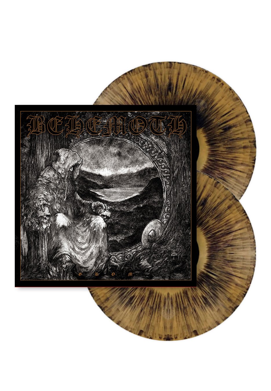 Behemoth - Grom (ReIssue) Ltd. Gold w/ Black Dust - Colored 2 Vinyl