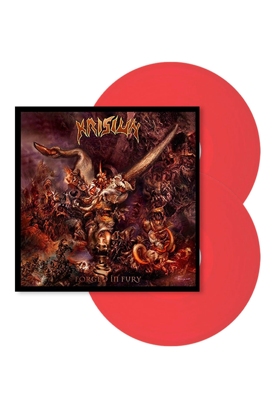 Krisiun - Forged In Fury Red - Colored 2 Vinyl