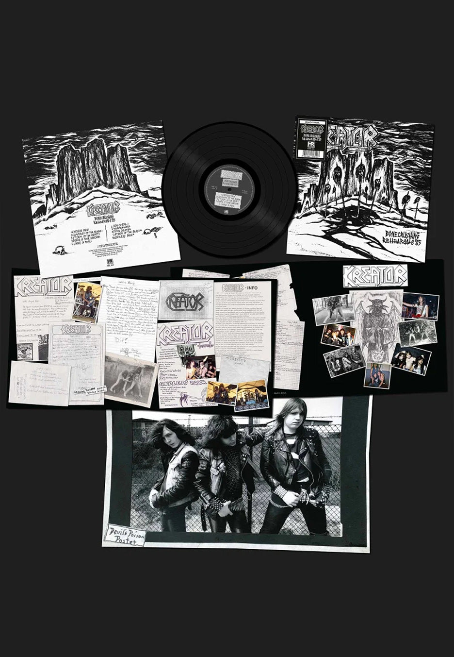 Kreator - Bonecrushing Rehearsals '85 Ltd. - Vinyl