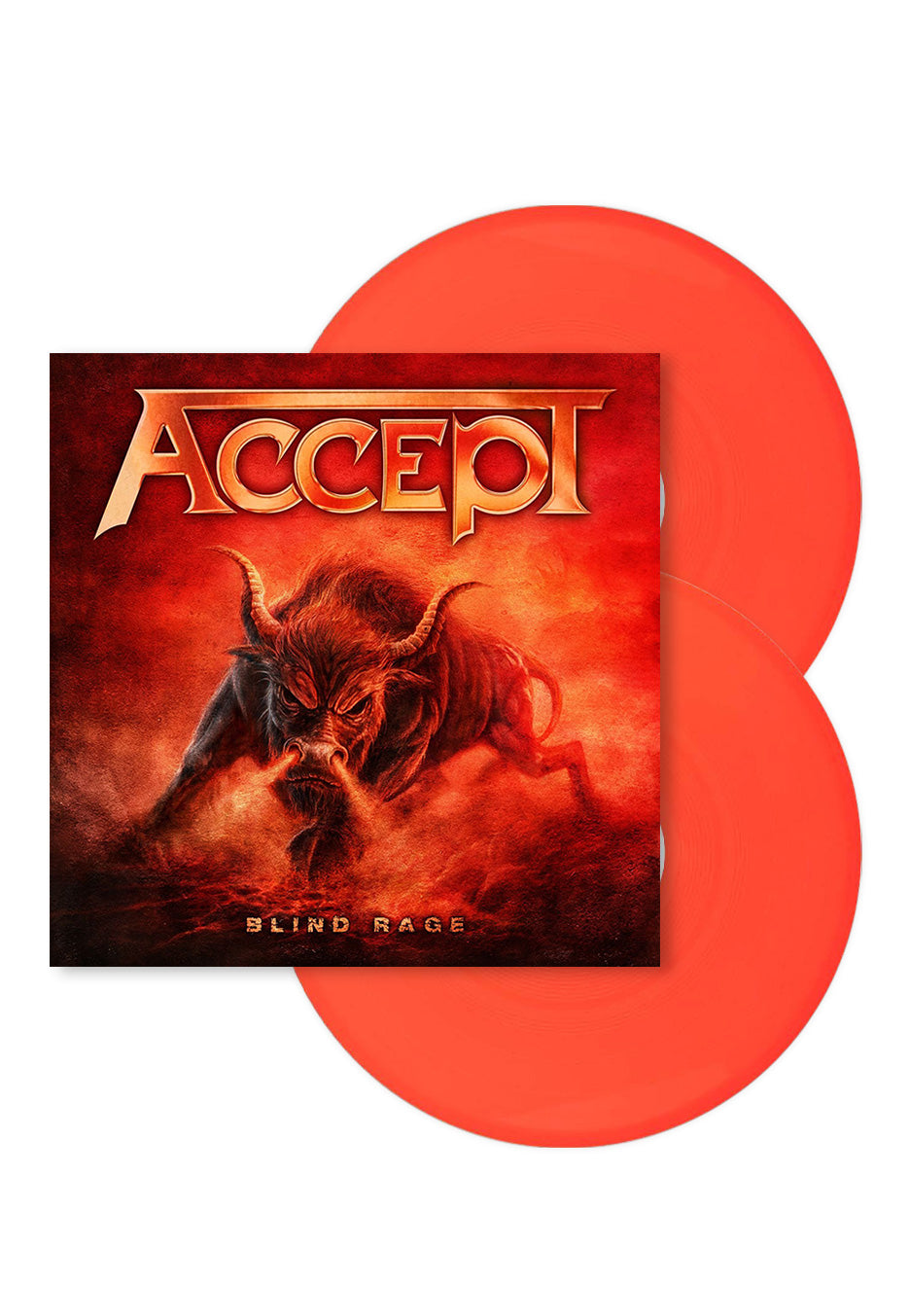 Accept - Blind Rage Ltd. Neon Orange - Colored 2 Vinyl