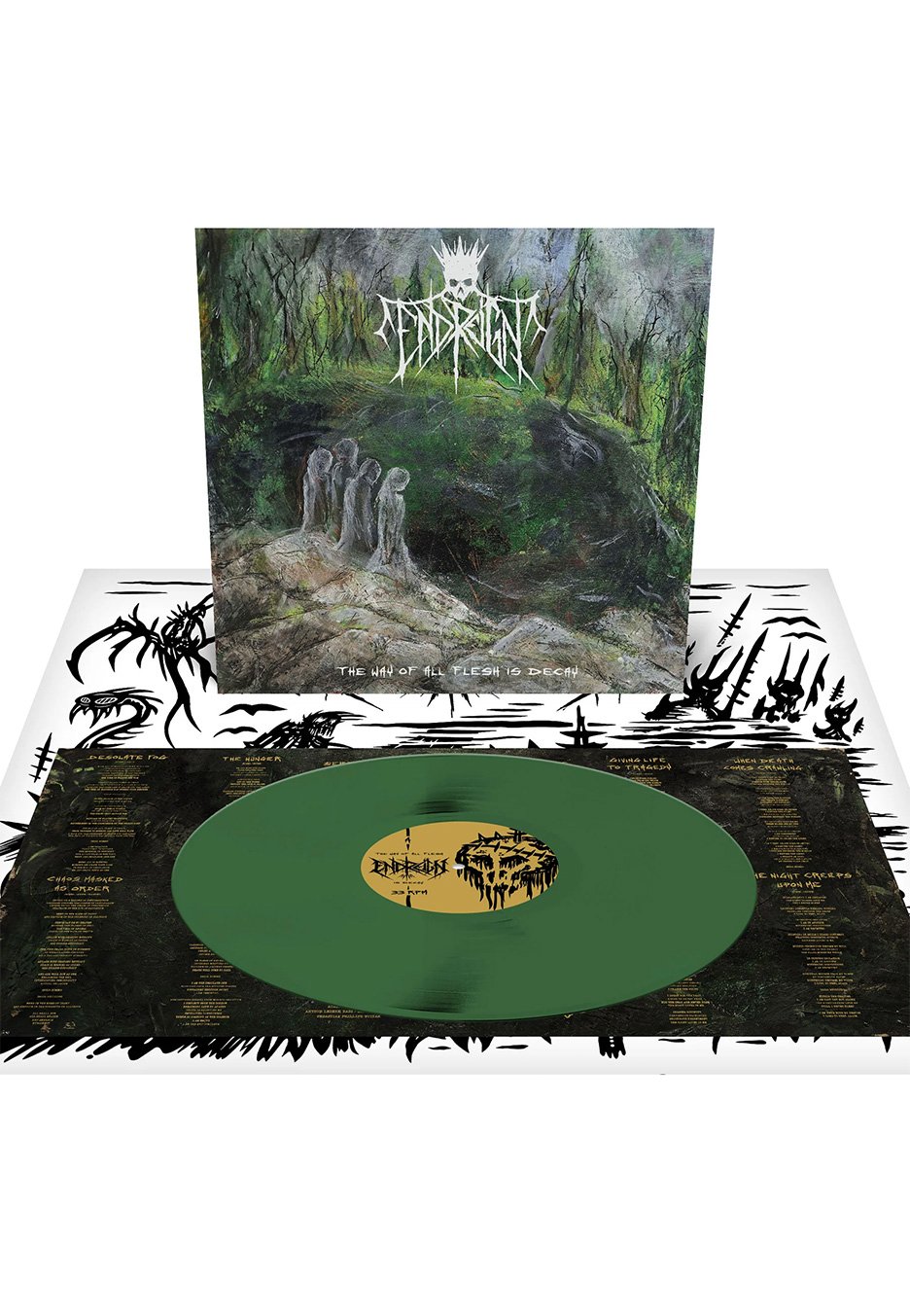End Reign - Way Of All Flesh Is Decay Evergreen - Colored Vinyl
