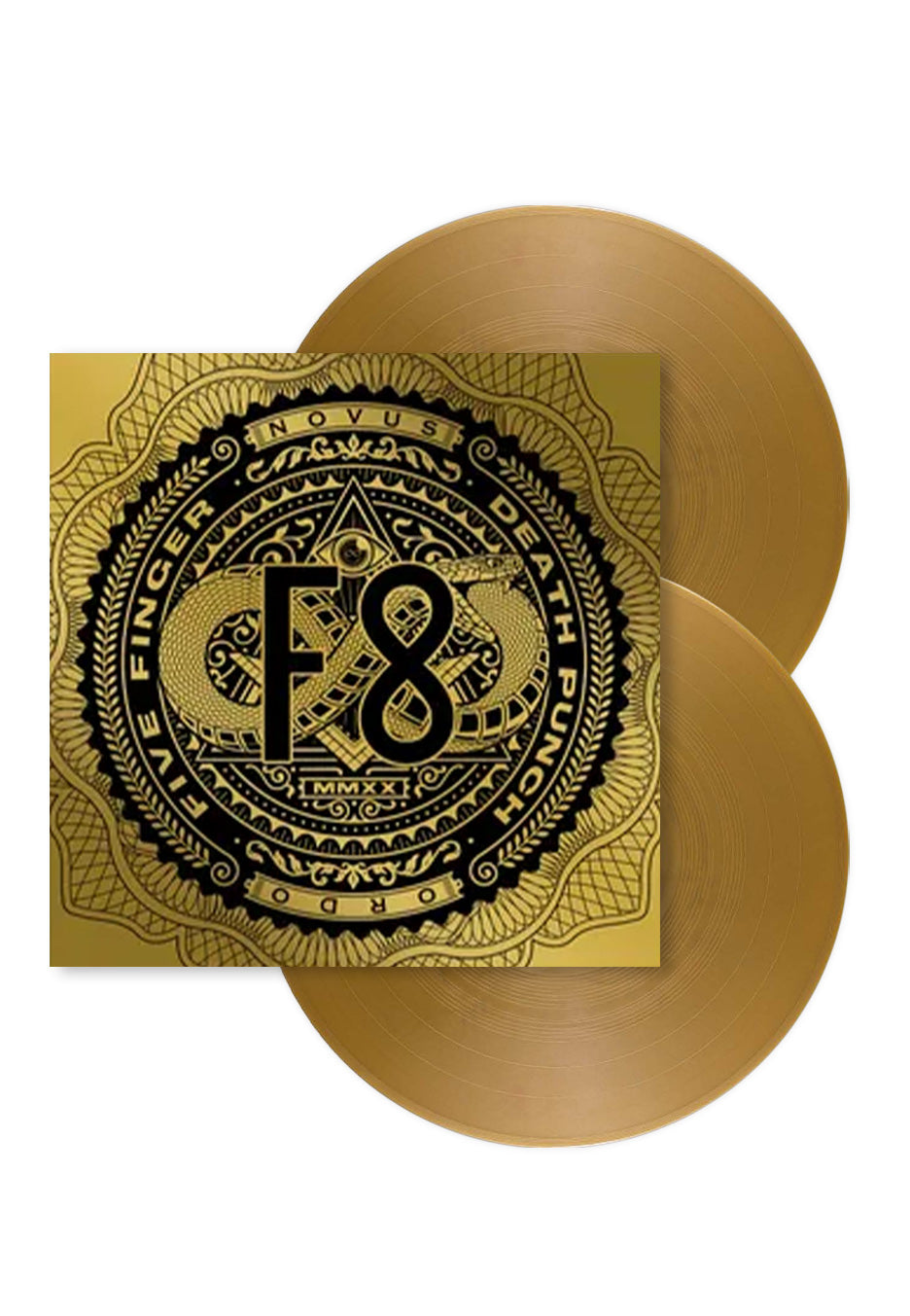 Five Finger Death Punch - F8 Ltd. Gold - Colored 2 Vinyl | Nuclear