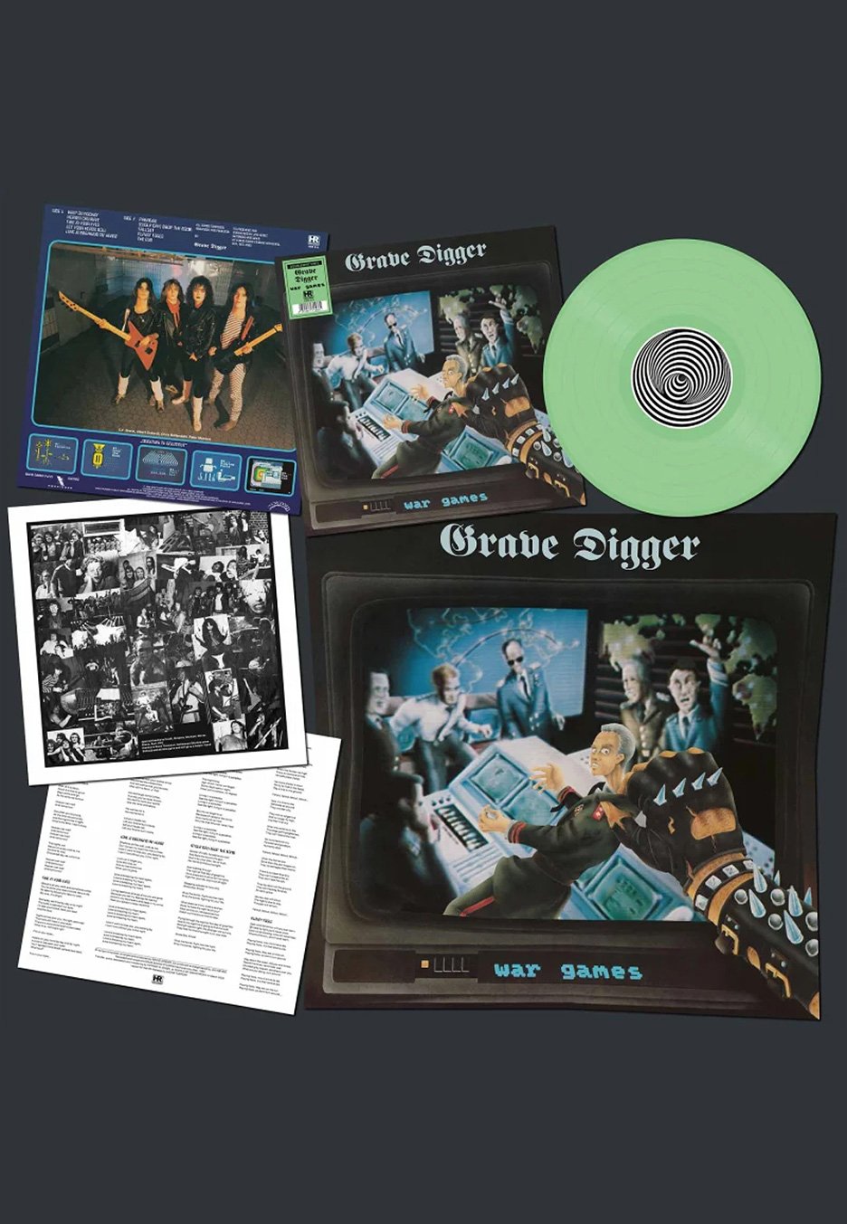 Grave Digger - War Games Ltd. Doublemint - Colored Vinyl