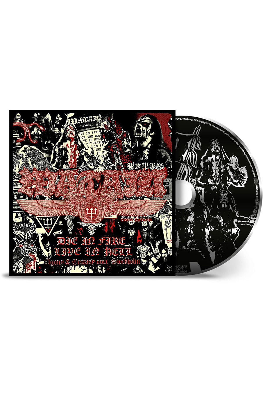 Watain - Die In Fire Live In Hell - CD