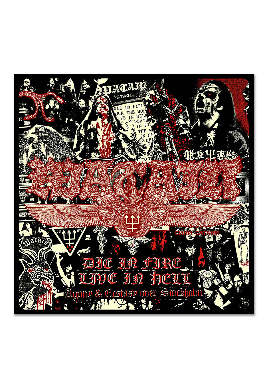 Watain - Die In Fire Live In Hell - CD