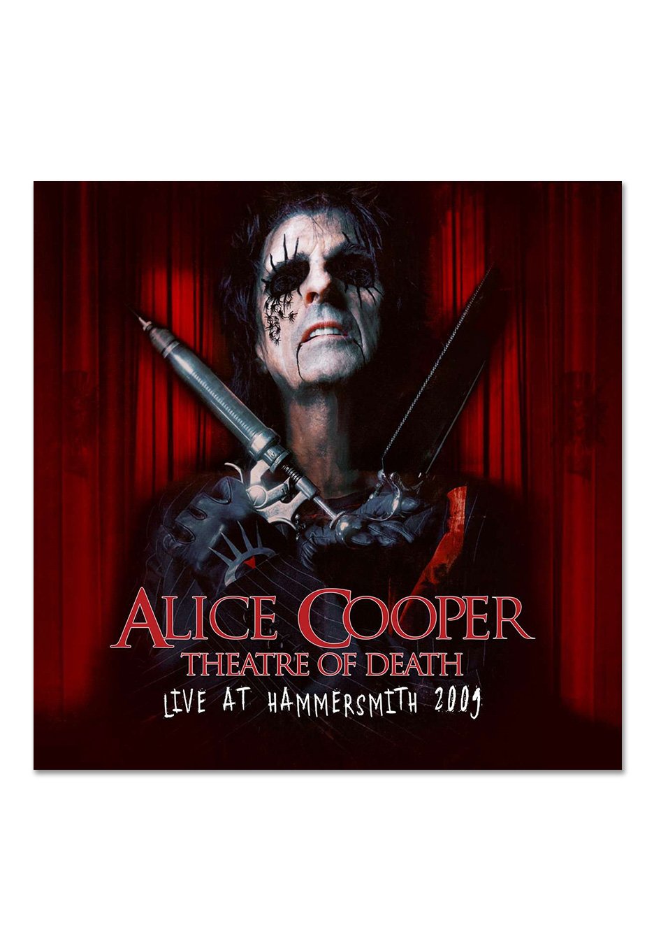 Alice Cooper - Theatre Of Death (Live At Hammersmith 2009) Ltd. Red - Colored 2 Vinyl + DVD
