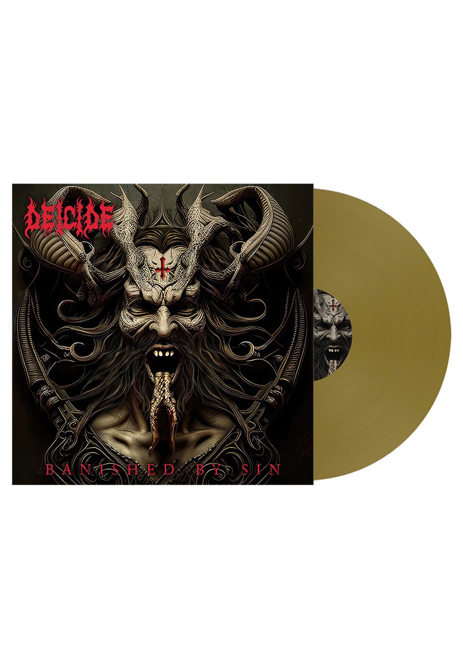 Deicide - Banished By Sin Ltd. Opaque Gold - Colored Vinyl