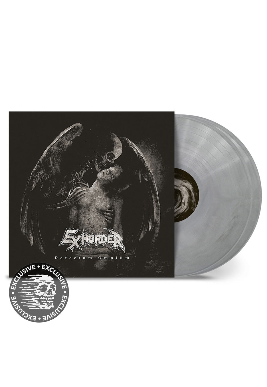 Exhorder - Defectum Omnium Grey Swirl - Colored 2 Vinyl | Nuclear 