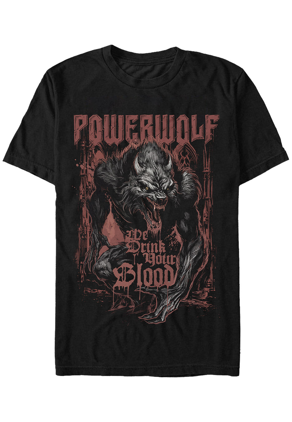 Powerwolf - We Drink Your Blood - T-Shirt