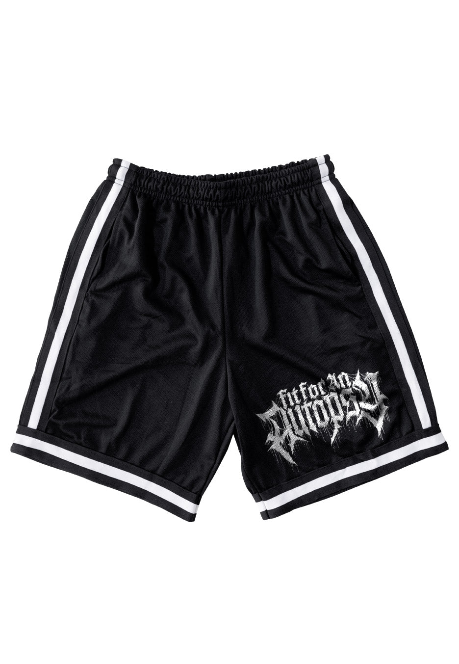 Fit For An Autopsy - New Logo Striped - Shorts | Neutral-Image