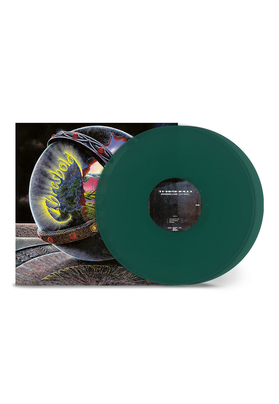 Threshold - Wounded Land (Remixed & Remastered) Ltd. Transparent Green - Colored 2 Vinyl