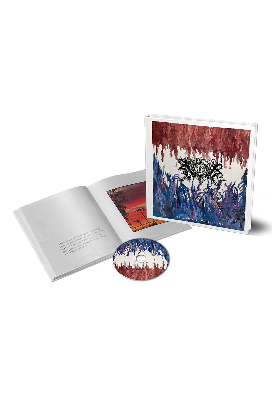 Xasthur - Disharmonic Variations Ltd. Hardcover - Digipak CD | Nuclear Blast, image size:936x1353