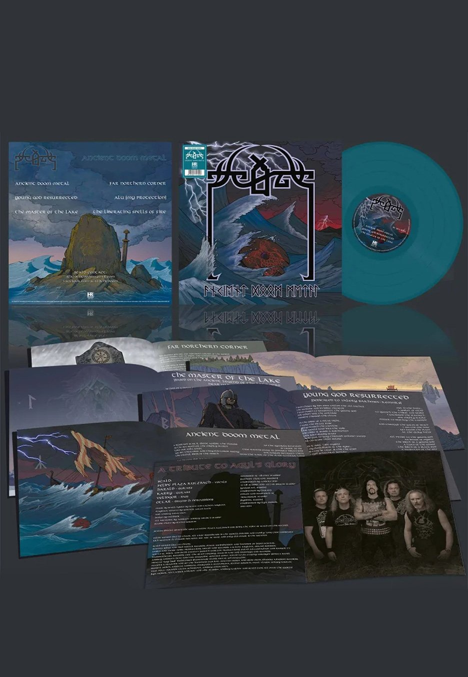 Scald - Ancient Doom Metal Ltd. Sea Blue - Colored Vinyl