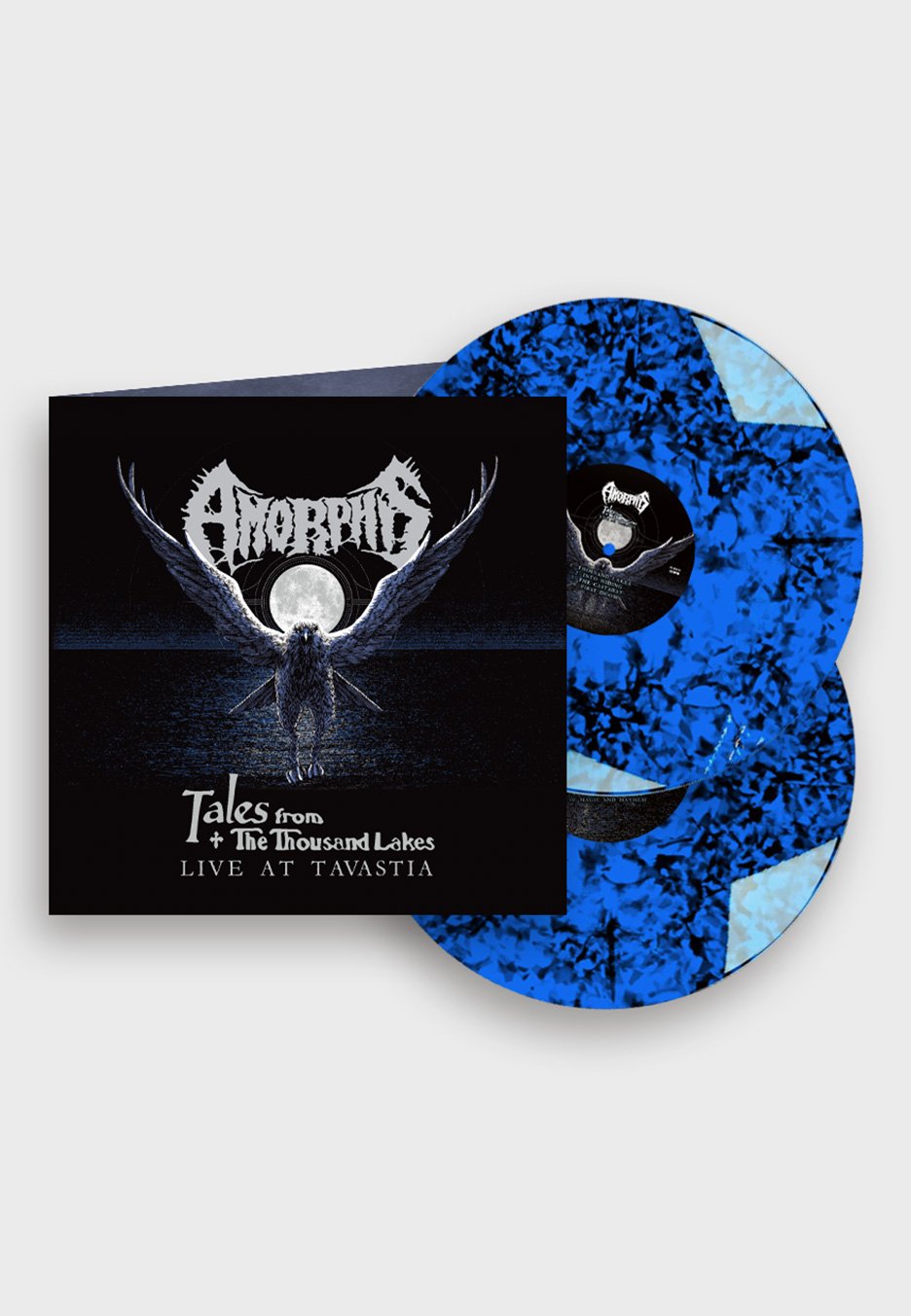 Amorphis - Tales From The Thousand Lakes (Live At Tavastia) Ltd. Blue/Black Dust - Colored 2 Vinyl