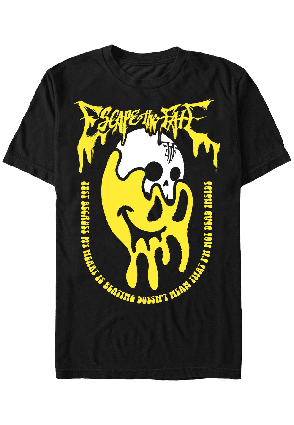 Escape The Fate Melting Face T Shirt Nuclear Blast