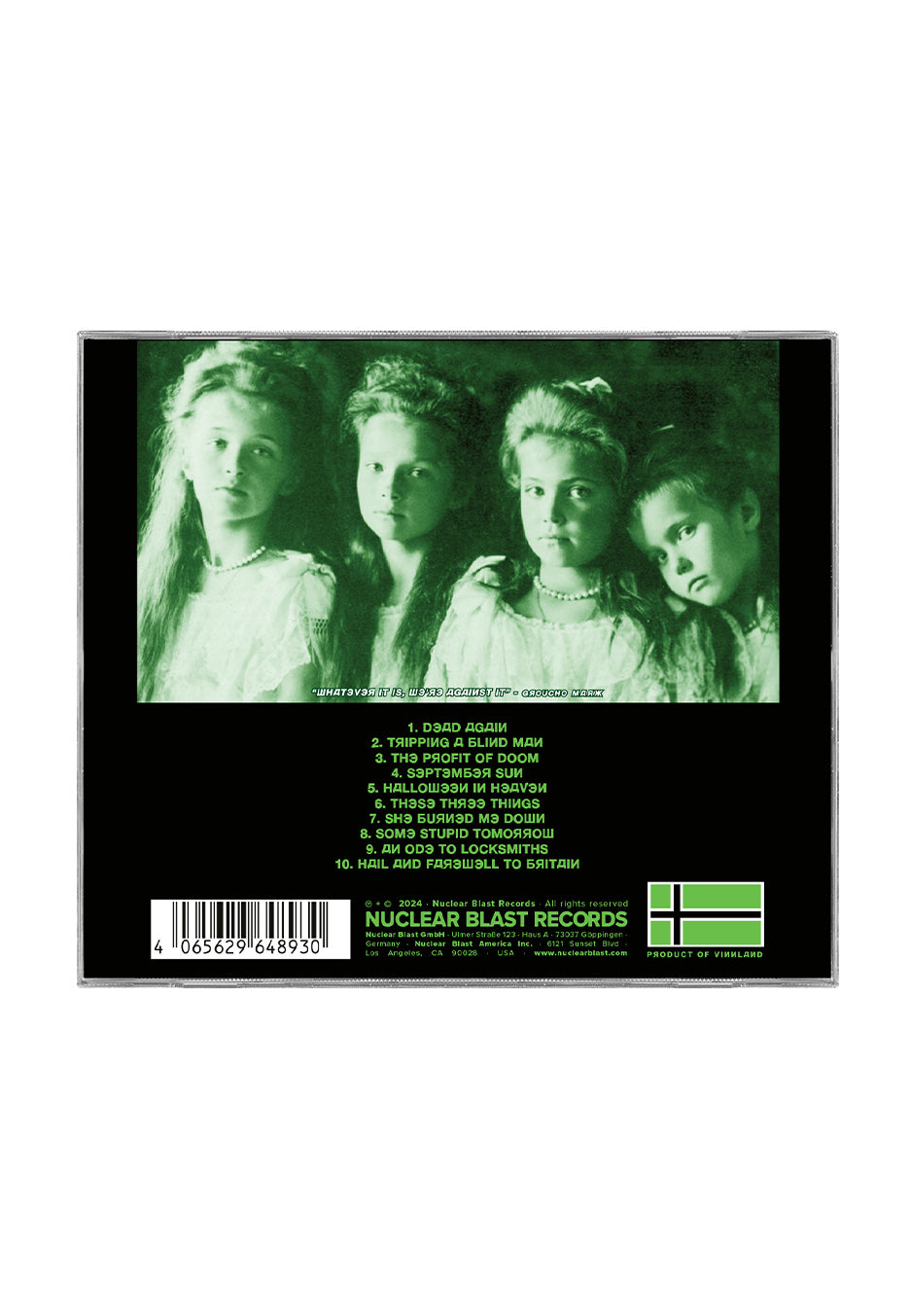 Type O Negative - Dead Again - CD | Neutral-Image