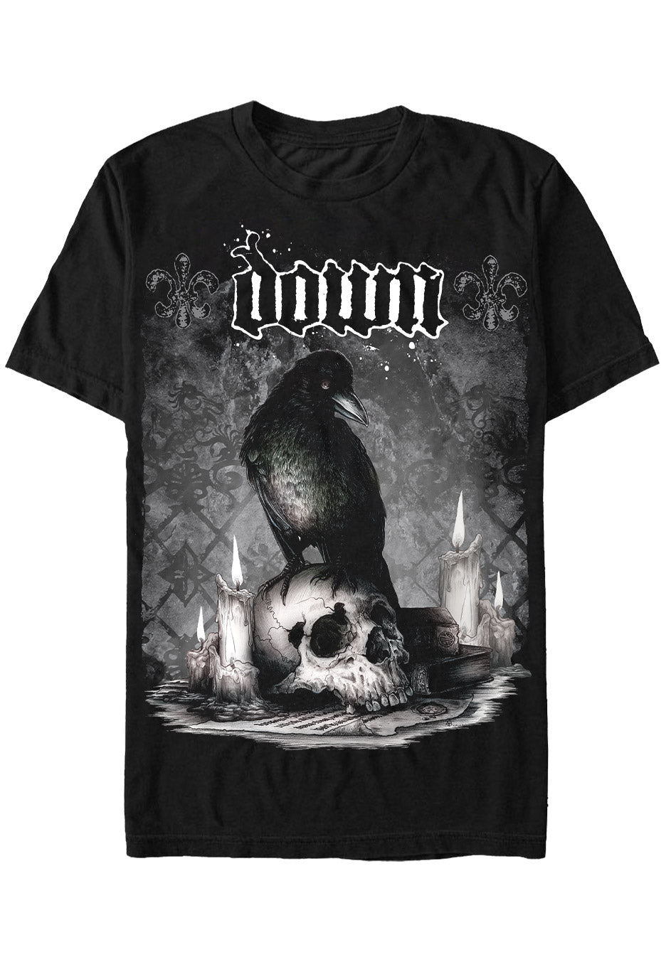 Down - Jumbo Crow - T-Shirt | Neutral-Image
