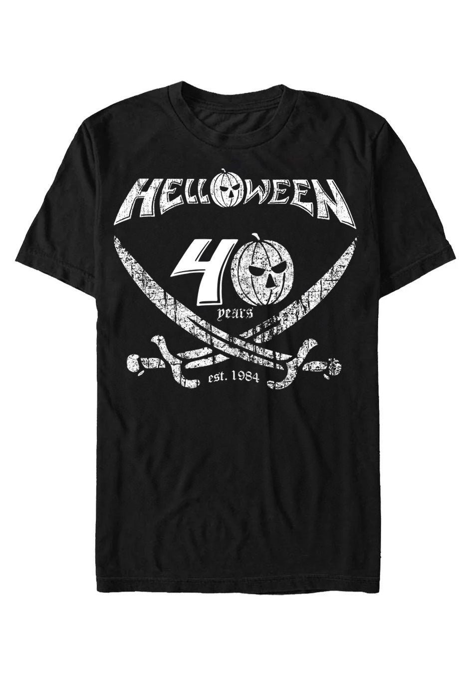 Helloween - Pumpkin Pirate 40 Years - T-Shirt | Neutral-Image