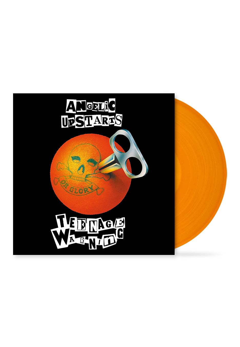 ANGELICUPSTARTS 見本盤 TEENAGEWARNING Angelic Upstarts - Teenage Warning Ltd. Orange - Colored Vinyl