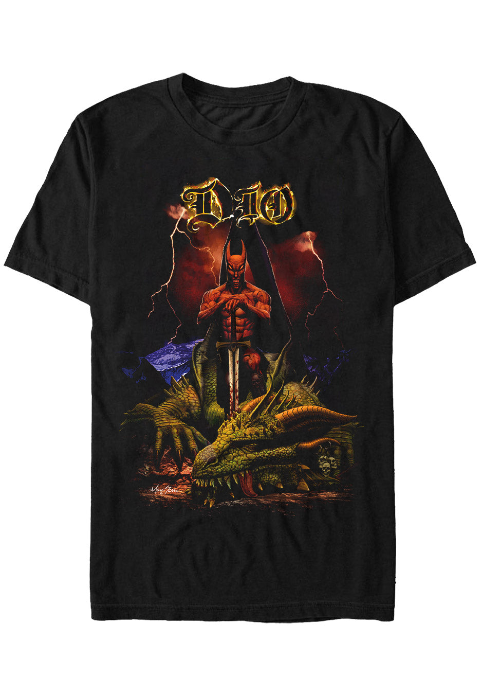Dio - KTD Fade Art - T-Shirt | Neutral-Image