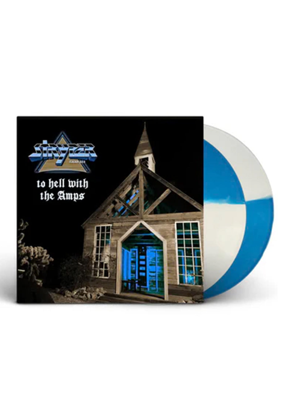 Stryper - To Hell With The Amps Ltd. Blue/White Split - Colored 2 Vinyl | Neutral-Image