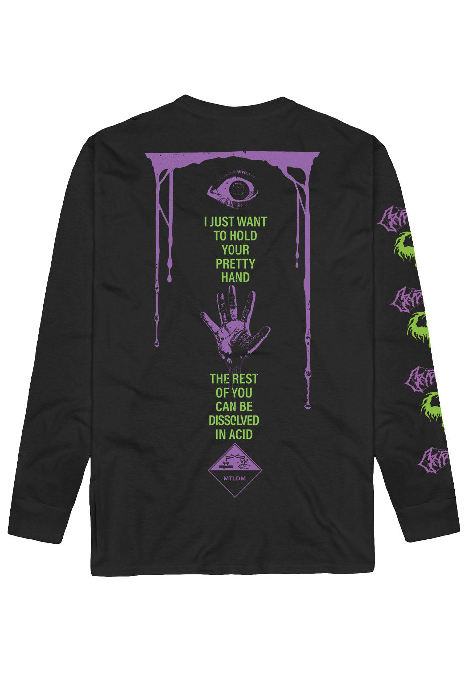 Cryptopsy - Hold Your Pretty Hand - Longsleeve | Neutral-Image